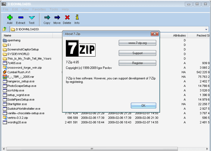 7 zip free download